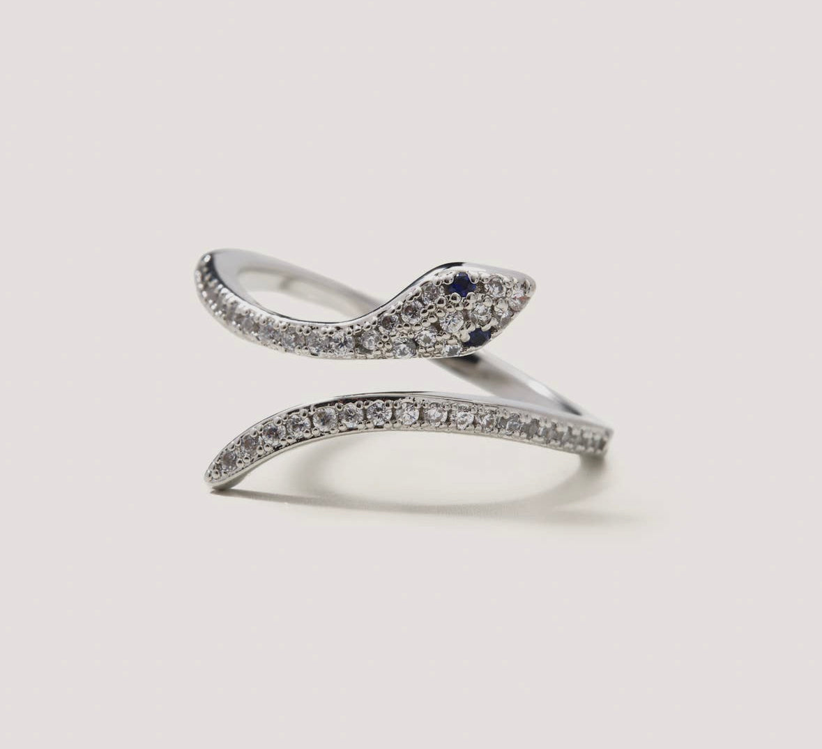 Silver Snake Ring