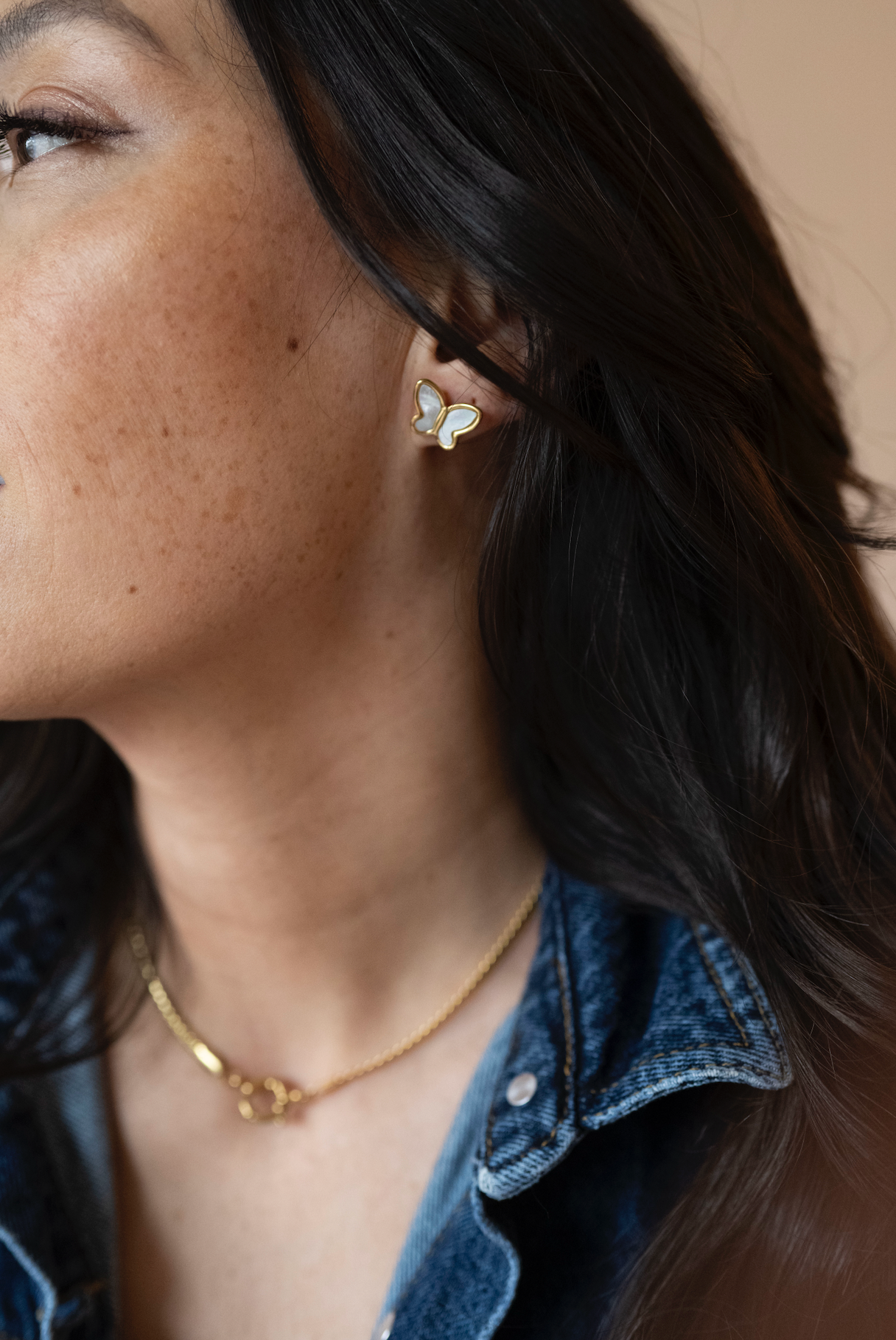 Snow Monarch Studs