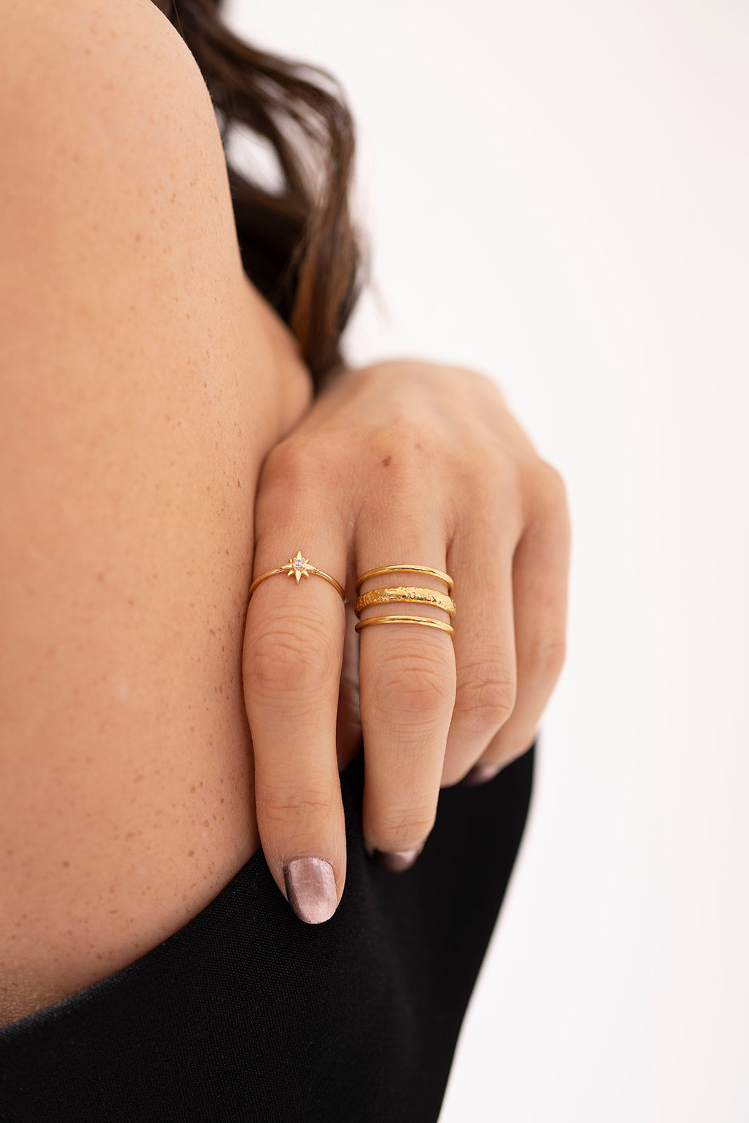 Ivy Stacked Ring
