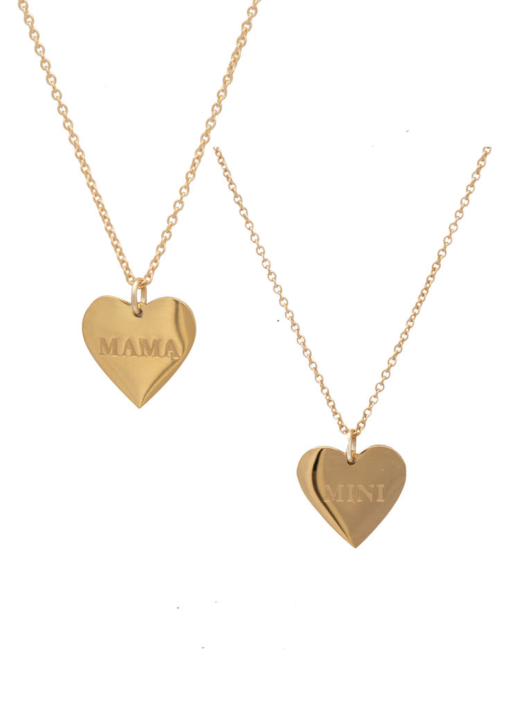 MAMA Heart Necklace